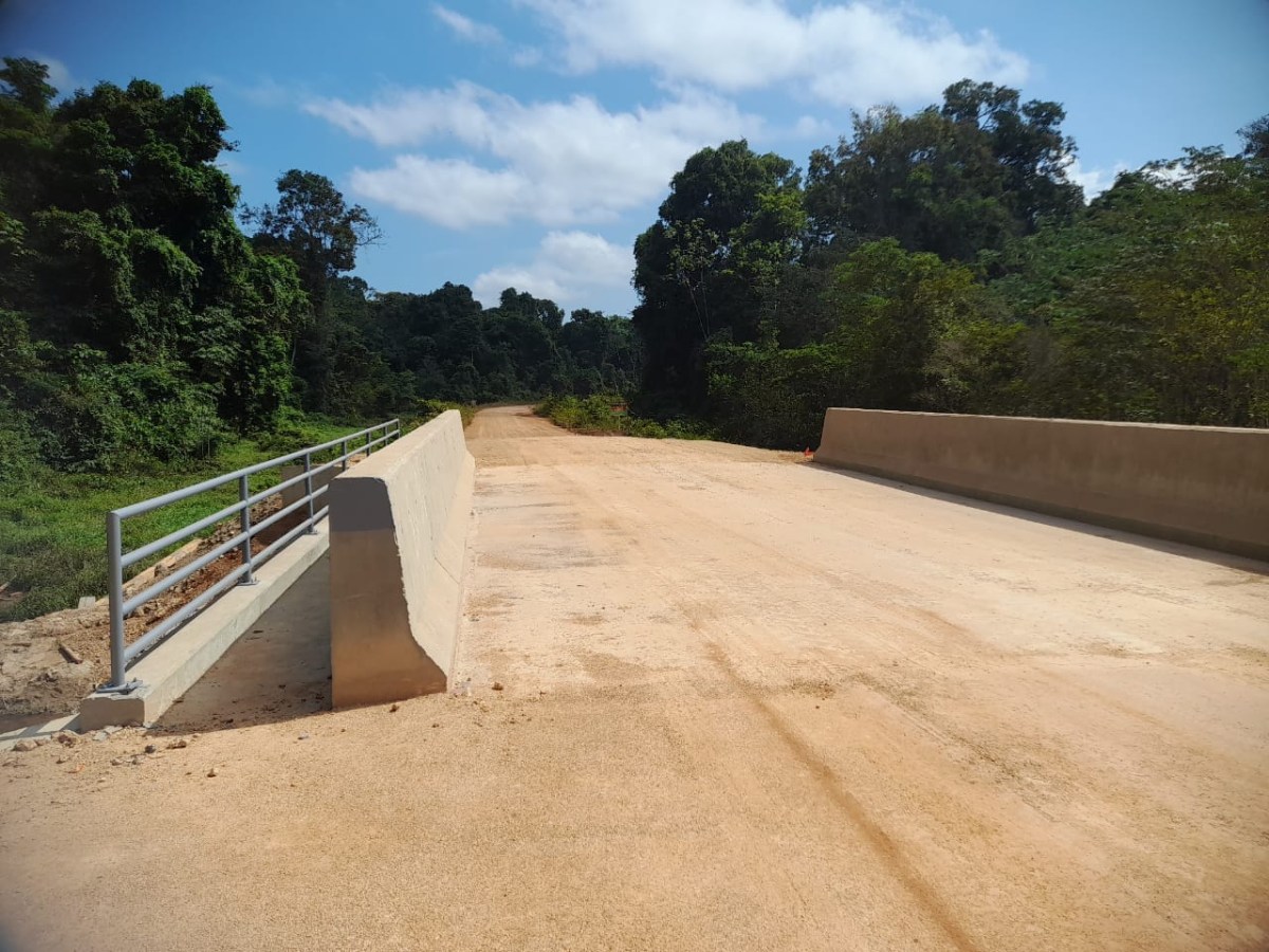 Six bridges completed on Kurupukari to Lethem stretch