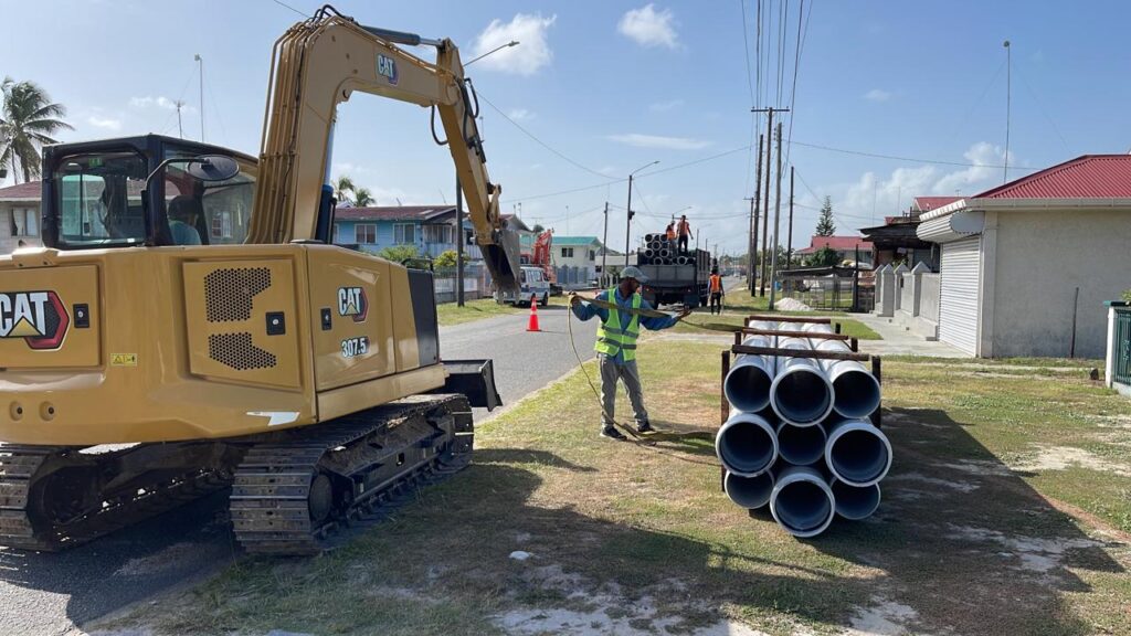 Pipe Laying Service: PVC Pipe Laying