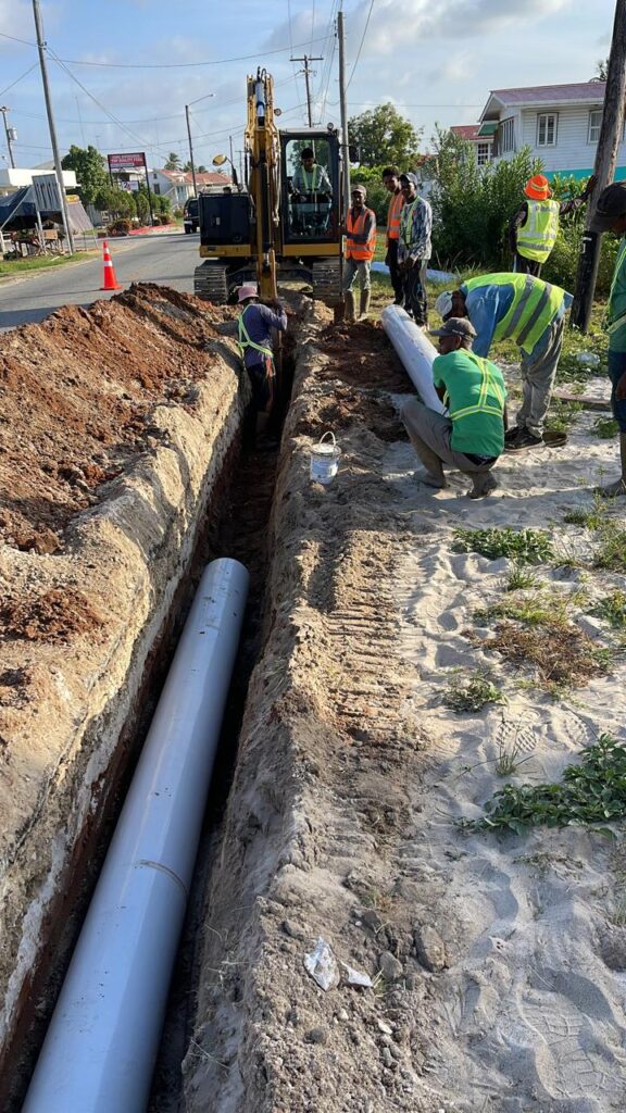 Pipe Laying Service: PVC Pipe Laying