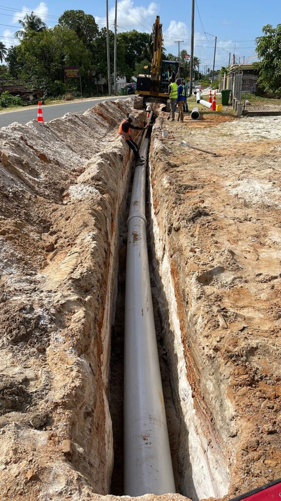 Pipe Laying Service: PVC Pipe Laying