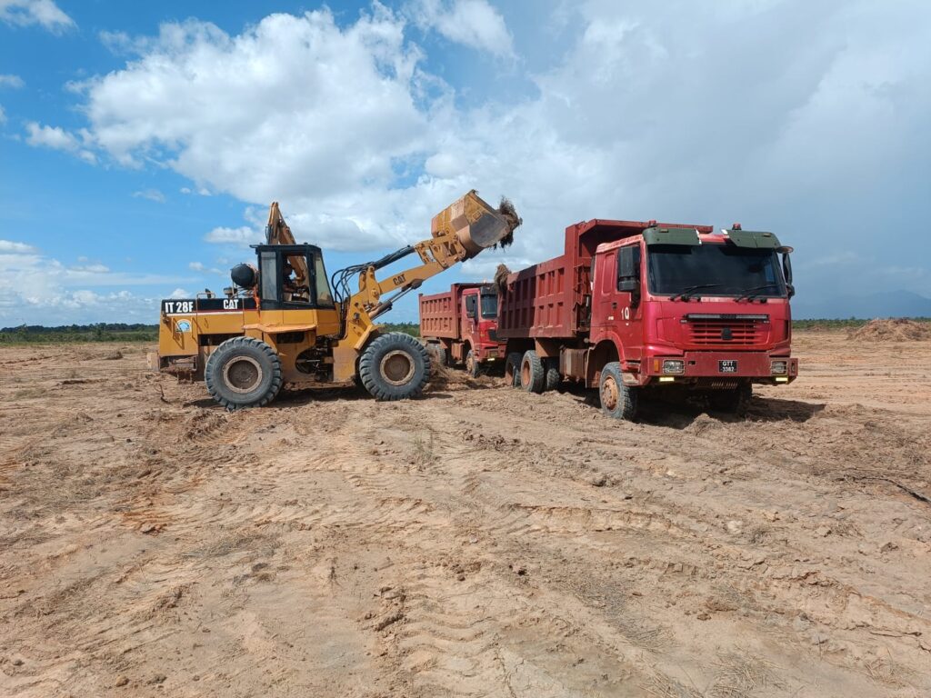 Infrastructure Development for Housing Schemes: Removal of Materials