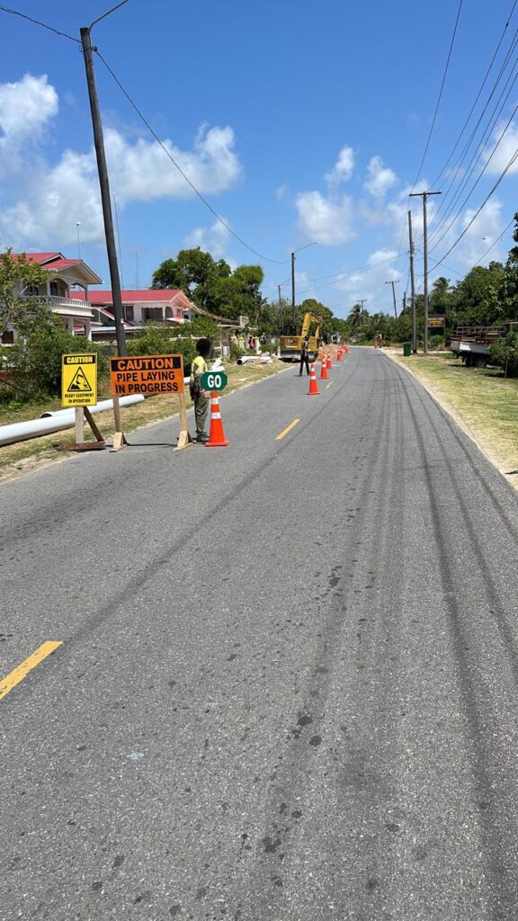 Pipe Laying Service: Traffic Management