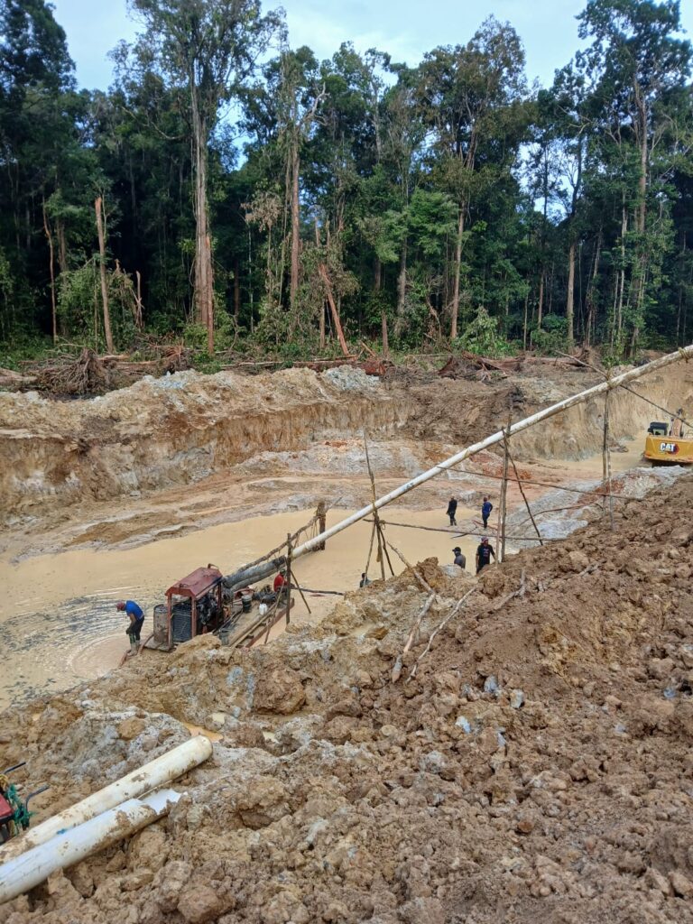 Mining and Land Dredging Operations