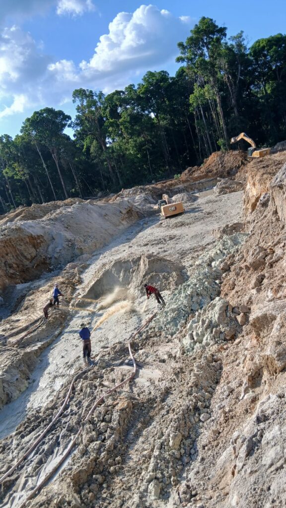 Mining and Land Dredging Operations