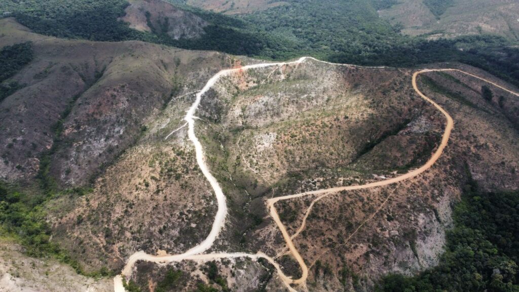 Realignment of Roadway (Mountains) in Region 8