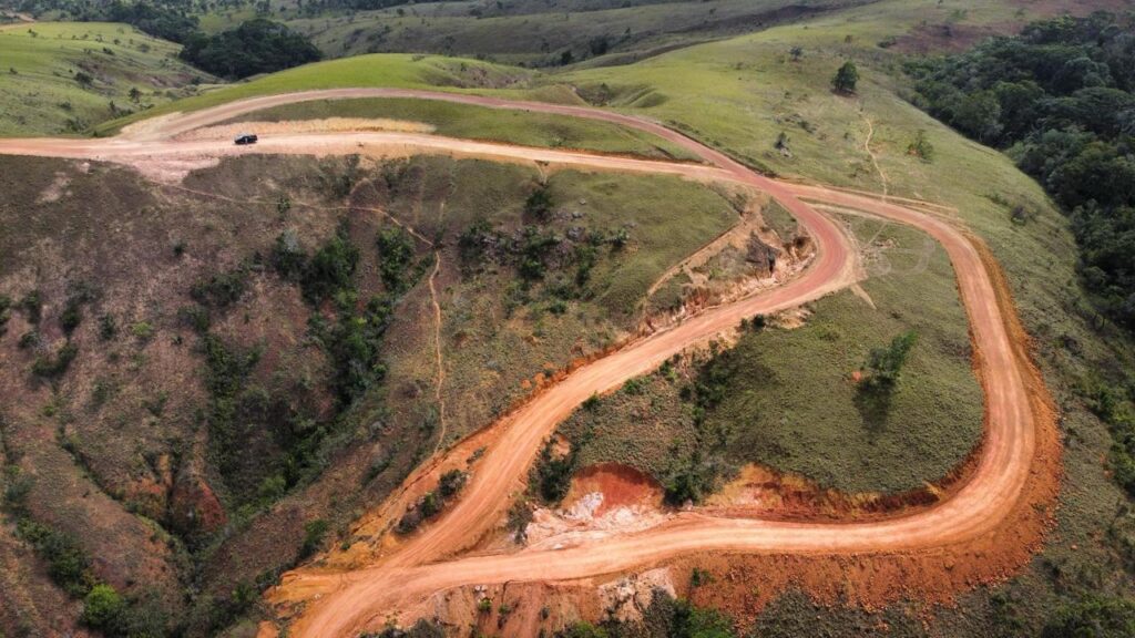 Realignment of Roadway (Mountains) in Region 8