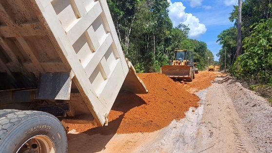 Construction of Laterite Service Roads