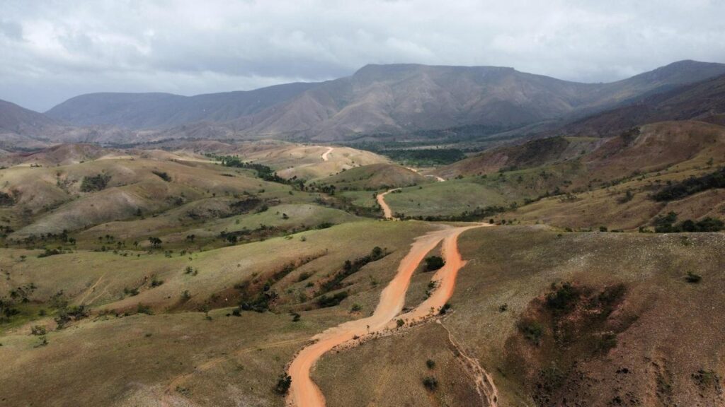 Realignment of Roadway (Mountains) in Region 8