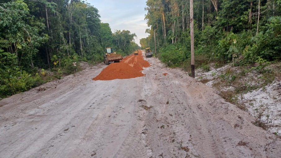Construction of Laterite Service Roads