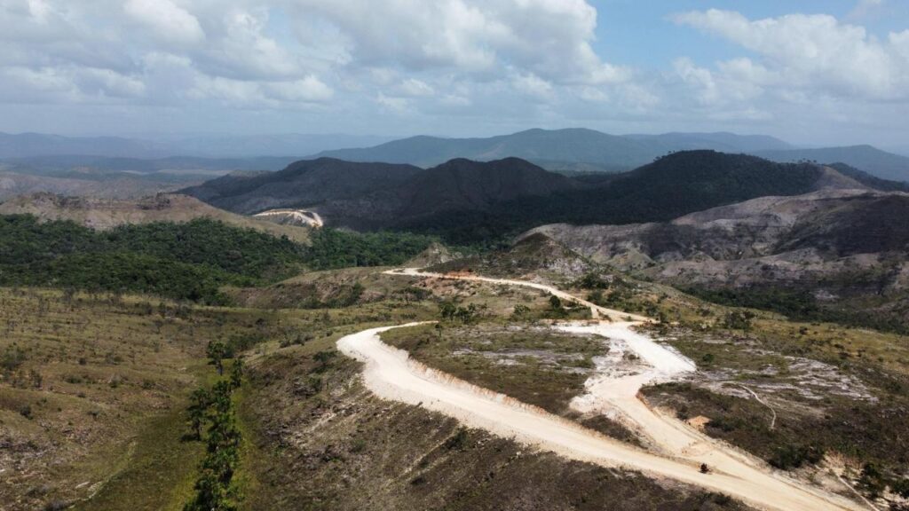 Realignment of Roadway (Mountains) in Region 8