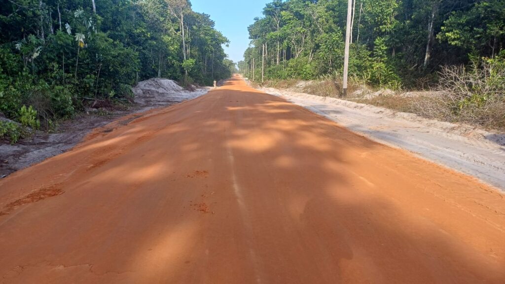 Construction of Laterite Service Roads