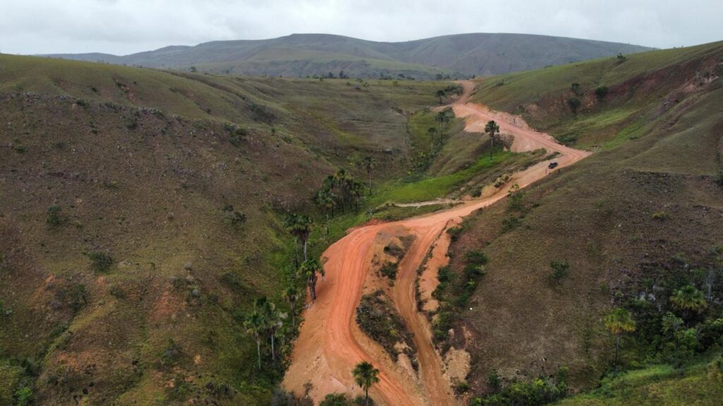 Realignment of Roadway (Mountains) in Region 8