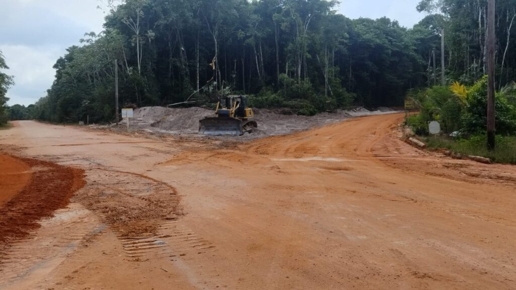 Construction of Laterite Service Roads