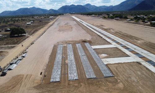 Karasabai Airstrip Now 70% Complete