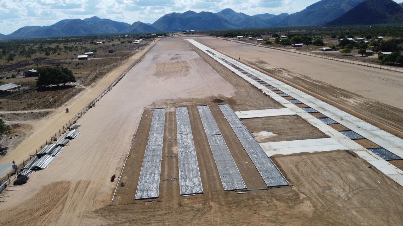 Karasabai Airstrip Now 70% Complete